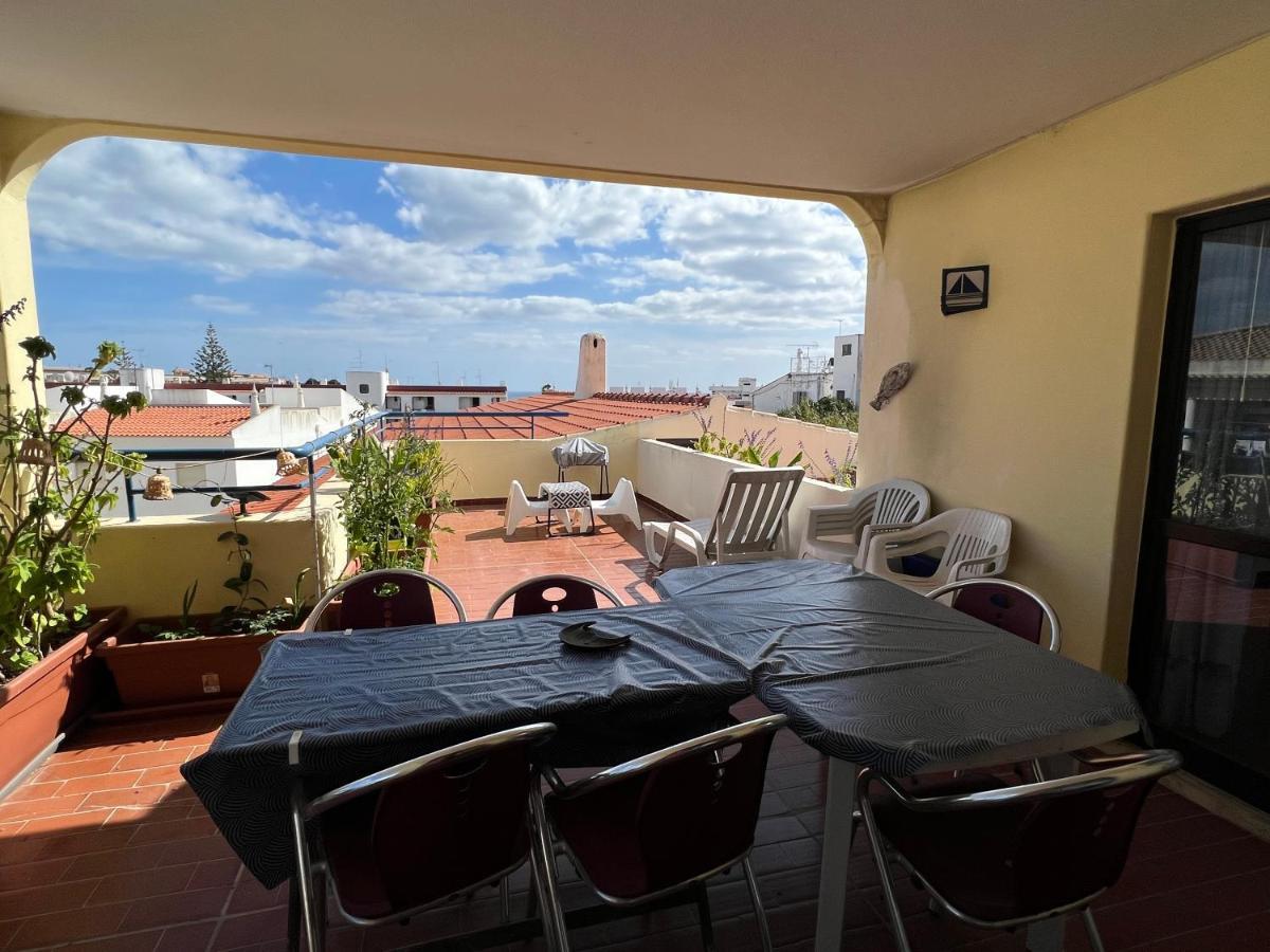 Olhos Do Mar 209 Grande Terraco Vista Mar Apartman Olhos de Agua  Kültér fotó
